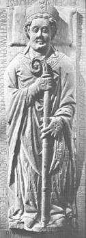 Grabplatte des Bischof Meinwerk